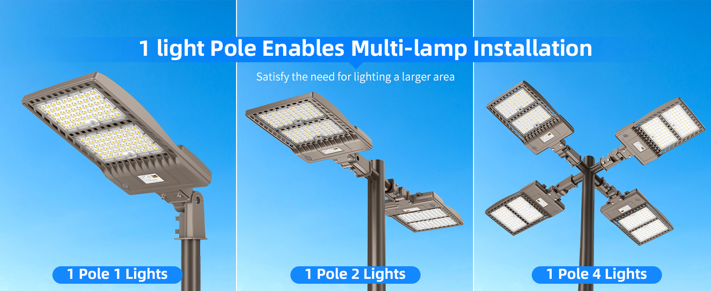 parking lot light bracket