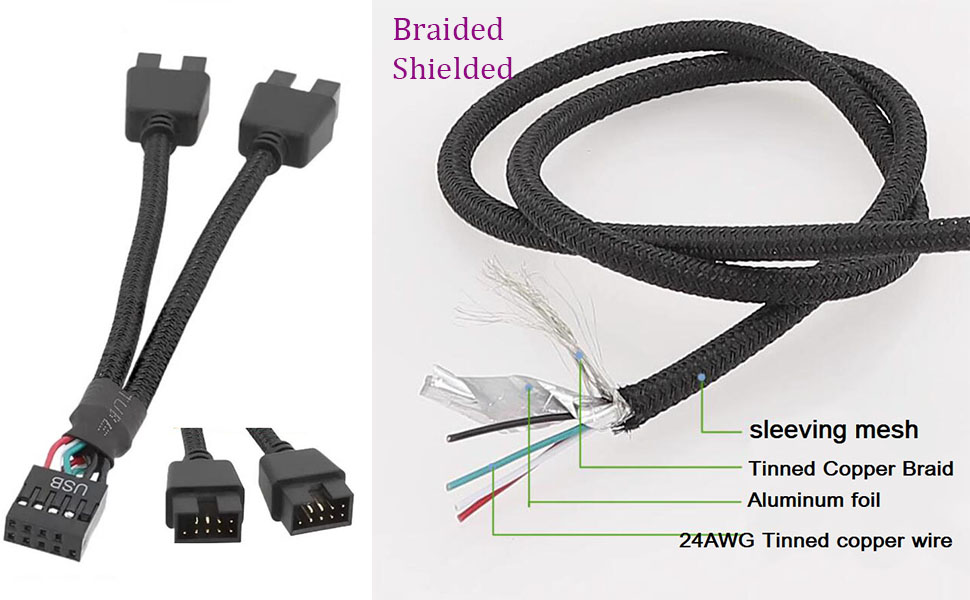9pin splitter