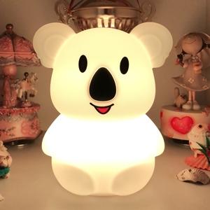 Cute Night Light for Kids Silicone Nursery Night Light for Boys and Girls Christmas Gift Kid's Gift