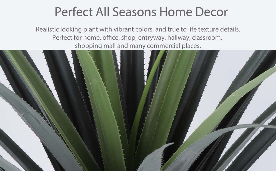 Artificial Agave Plant