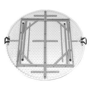 round folding table 48in round card plastic folding table 4 foot large folding circle table kitchen