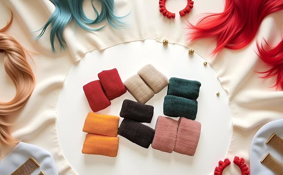 Jumbo Hair Ties Ponytail