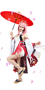 Amazon.com: DAZCOS Women Sucrose Cosplay Costume Outfit for