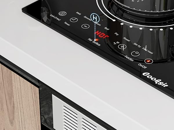2 burner electric cooktop 24 inch