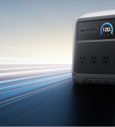 Anker SOLIX C1000 Gen 2 Portable Power Station with 400W Solar Panel, 2,000W (Peak 3,000W) Solar ...