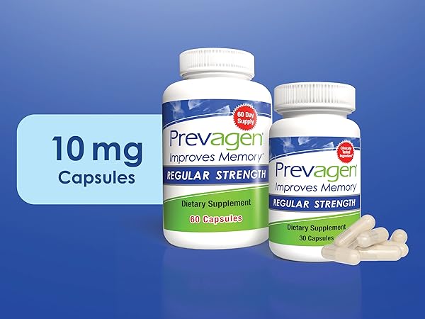 Prevagen capsules 20 mg brain support 30 count 60 count Prevagen Extra Strength 90 day supply
