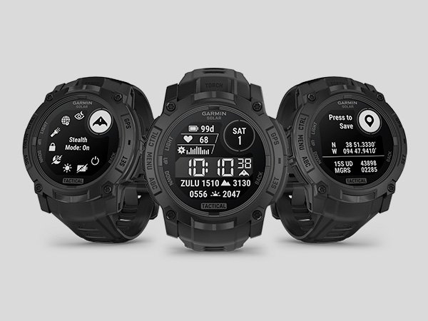 Garmin Instinct® 3 Tactical Edition, 45mm, Solar Charged