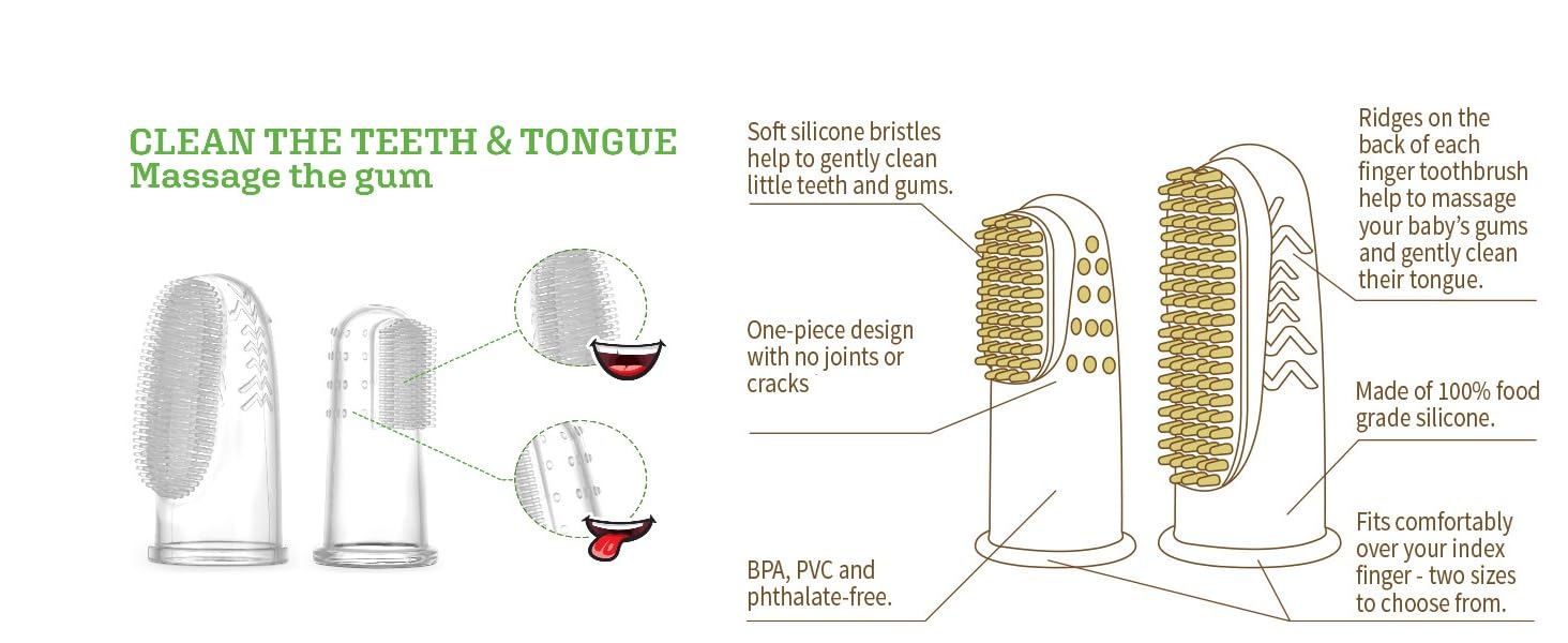 Silicone Baby Finger Toothbrush