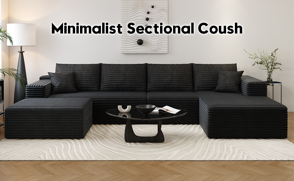 black couch
