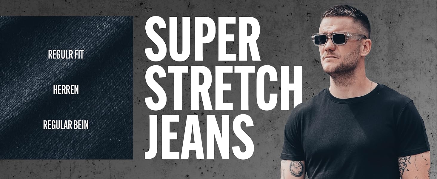 Stretch Herrenjeans | Bequeme und vielseitige Denim Hose für Männer | Ideal für Alltag, Arbeit und Freizeit - Stretch Je 8fb379cc 9c72 488f A147 417ffe71d402. CR0,0,3051,1250 PT0 SX1464 V1