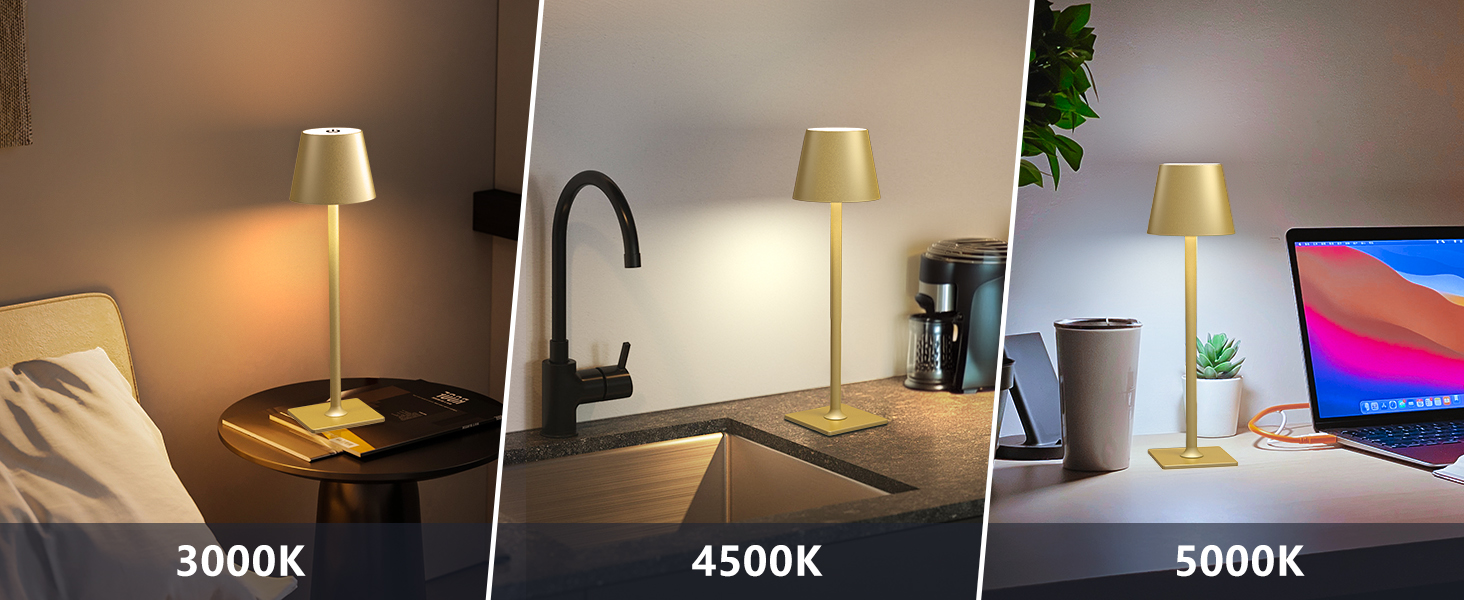 cordless table lamp rechargeable