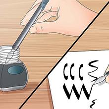 Immergi la penna nell'inchiostro