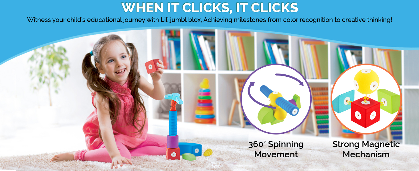 Lil' Jumbl Blox 100-Piece Set