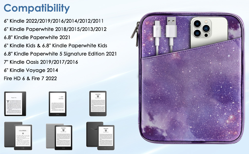 kindle bag protective sleeve