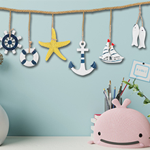 Ornements de Mur Côtiers de Plage