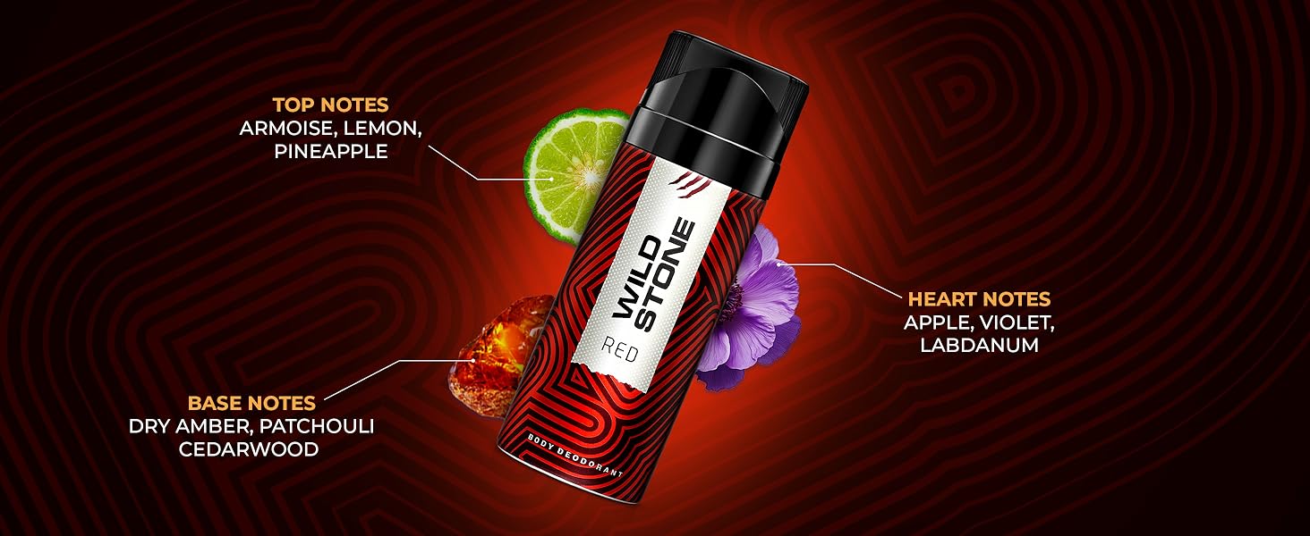 Wild Stone Red Deodorant for Men