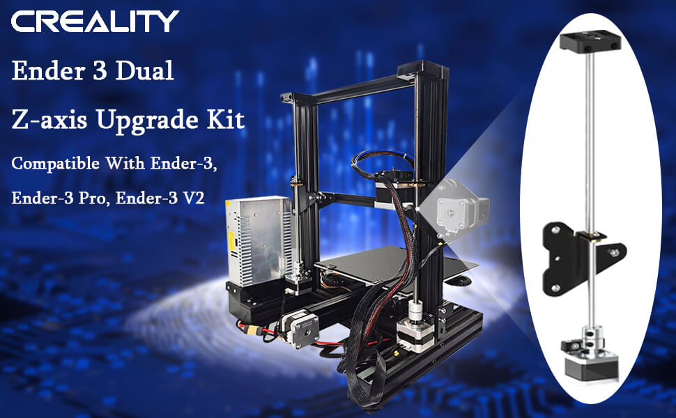 CREALITY Ender 3 Dual Zaxis Upgrade Kit with Metal Power