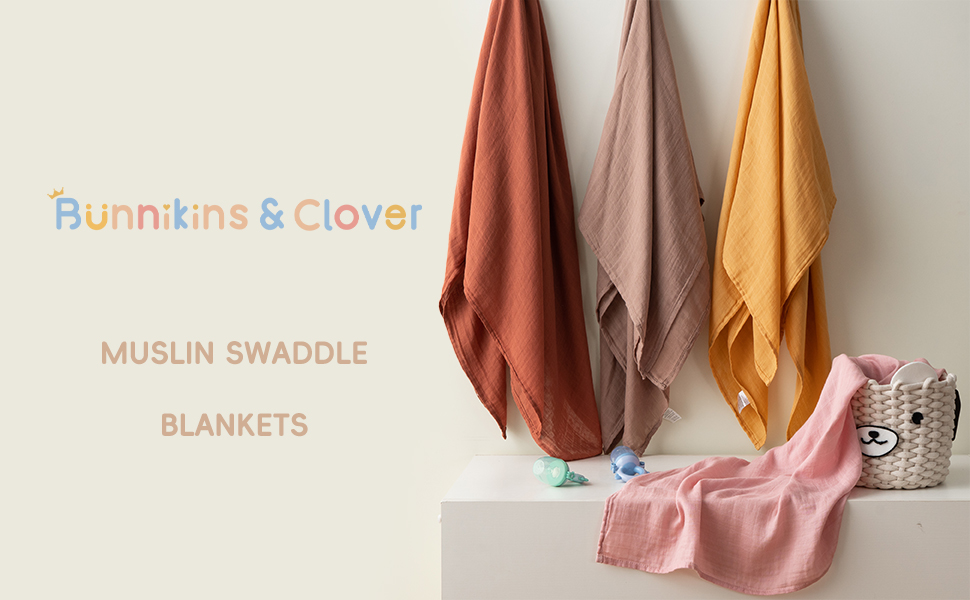 mantas de muselina para envolver al bebé