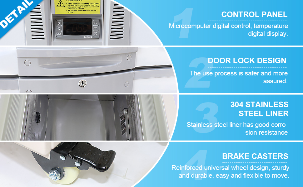 冷凍PS50 PM50 ADL50 S100 Amazon.com: -86°C Ultra-Low Temperature Freezer 50L Lab