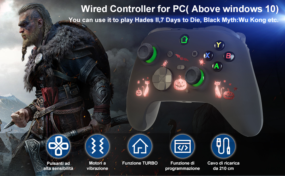 wired PC controller