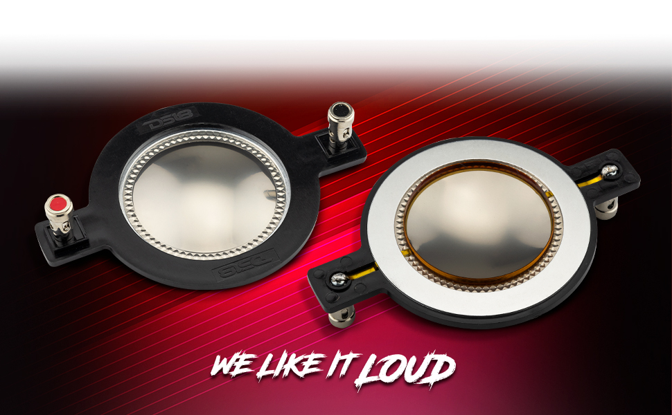 DS18 PROD1.4VC PRO 2" Titanium Replacement Diaphragm for