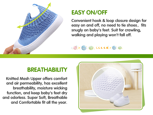 Amazon.com | GENGASUN Baby Sneakers Toddler First-Walking