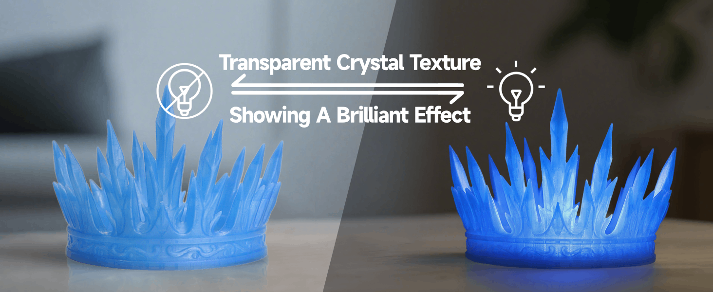 2-transparent 3d filament-pc