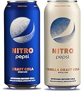 Pepsi Nitro, Draft Cola & Vanilla Draft Cola Variety Pack, 13.65oz Cans (12 Pack)