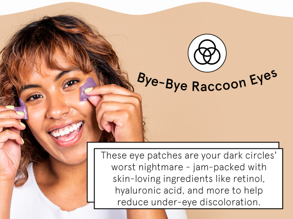 24k gold eye mask eye gel pads, packed with a nutrient-rich formula that combats dark circles