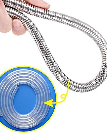 expandable garden water hose yard coil extendable