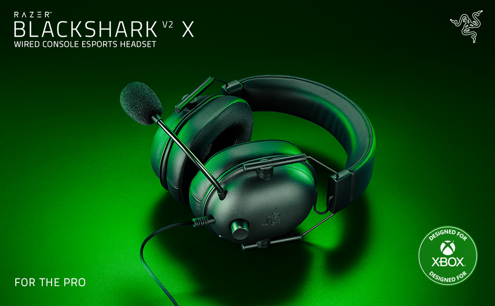 razer blackshark v2 x wired esports pro gaming headset headphones console playstation ps5 PC Mac 