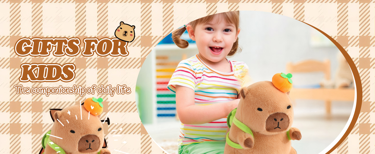 Weighted Capybara Plush Weighted Capybara Stuffed Animal for Anxiety