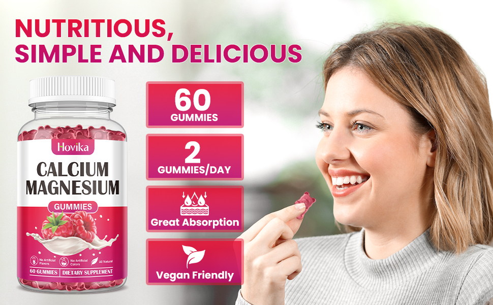 Calcium Magnesium Zinc Gummies