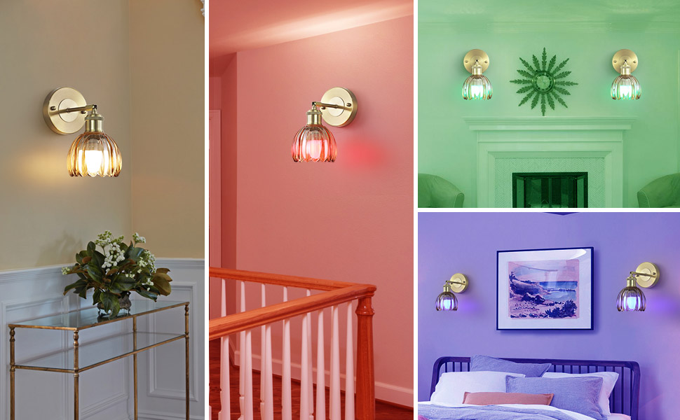 Battery Operated Wall Sconce