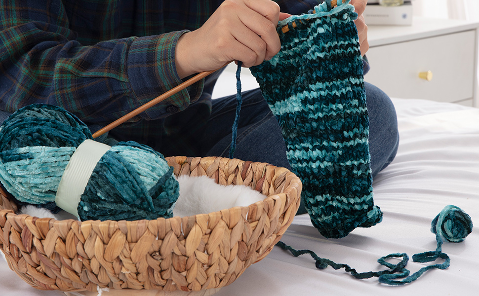 HOMBYS Soft Plush Baby Blanket Yarn for Knitting and Crocheting, Blue Tie Dye (8x91yds, 8x100g)
| HOMBYS Fluffy Velv 8fd97aeb 4a1e 4a6b 8a81 A41e1d33bf77. CR0,0,970,600 PT0 SX970 V1