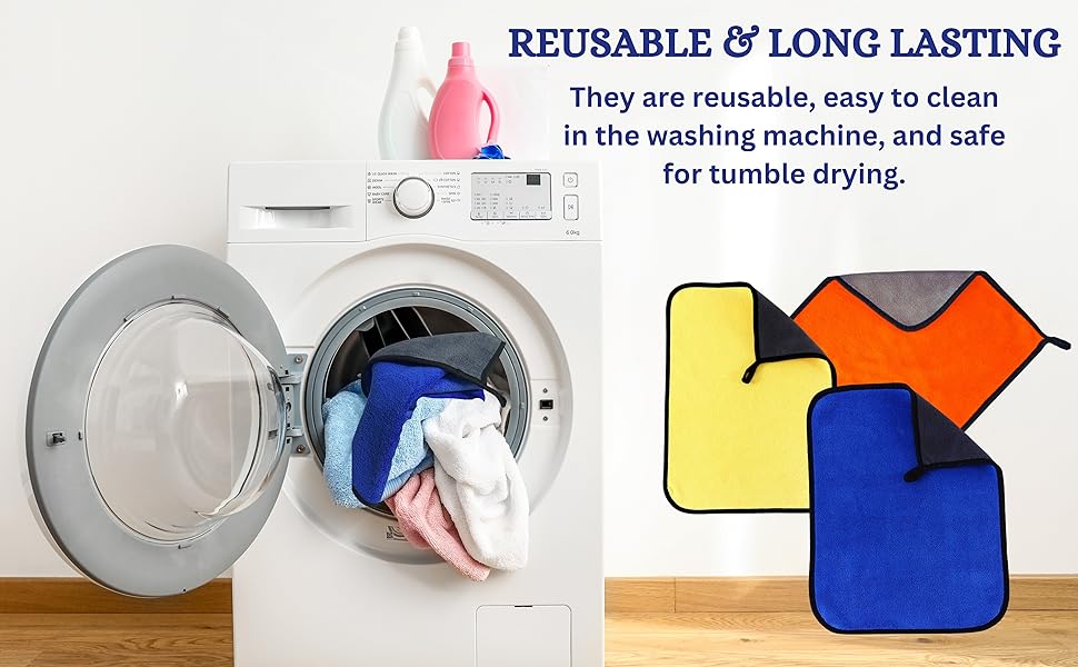 reusable long lasting easy to clean microfibre microfiber cleaning cloth cloths towel towels safe