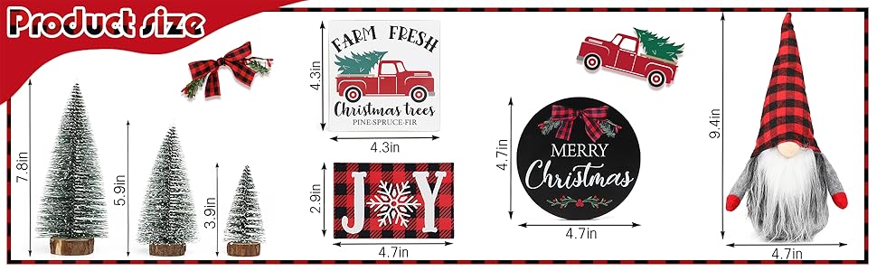 christmas tiered  tray decor
