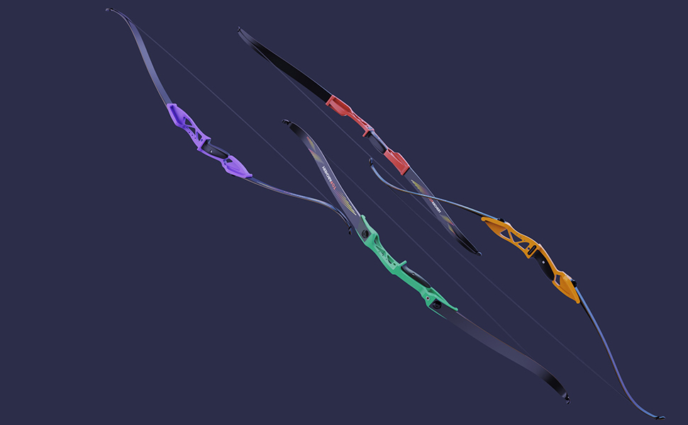 TOPARCHERY Archery Bow and Arrow Set Recurve Bow Competition Bow