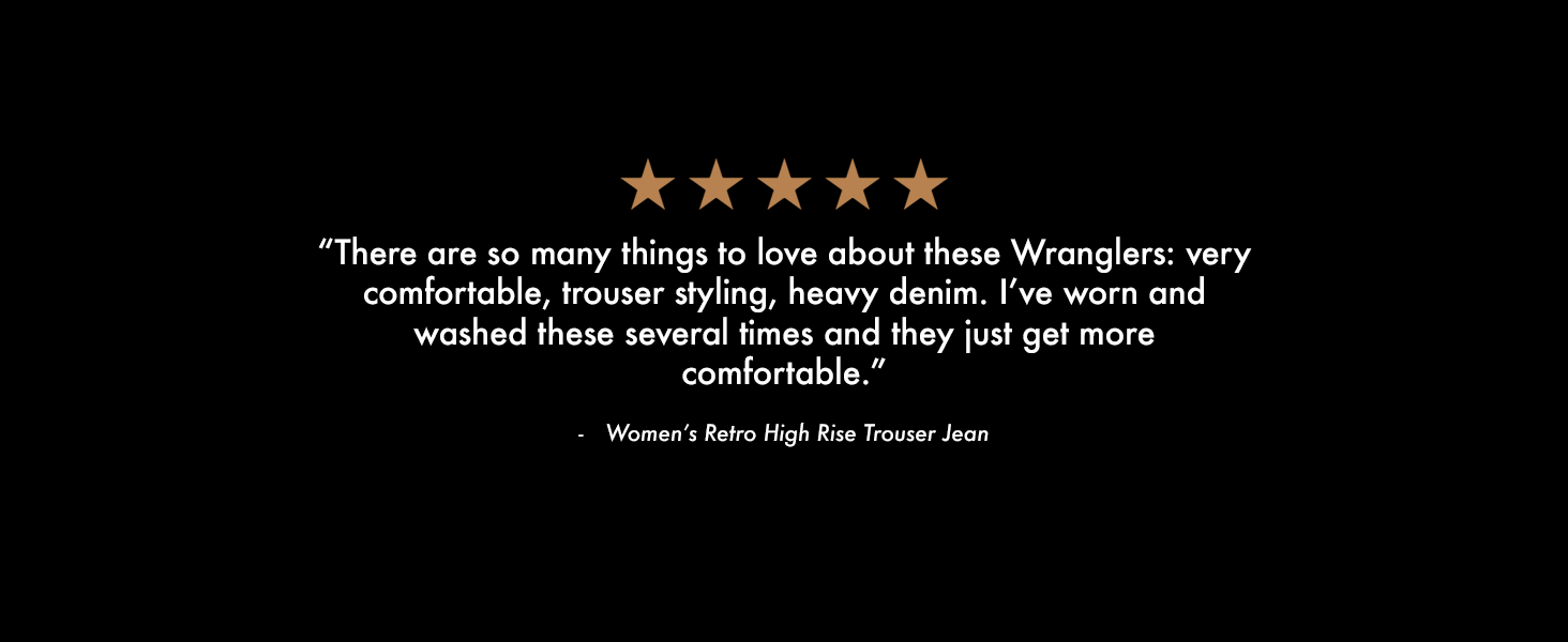 Wrangler Ladies Retro Sadie Boot Cut Jeans