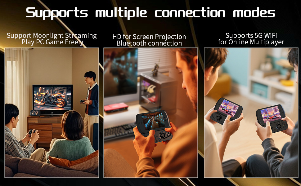 RG Slide 4.7-inch LTPS In-Cell display 1280*960 Screen Retro Game Console