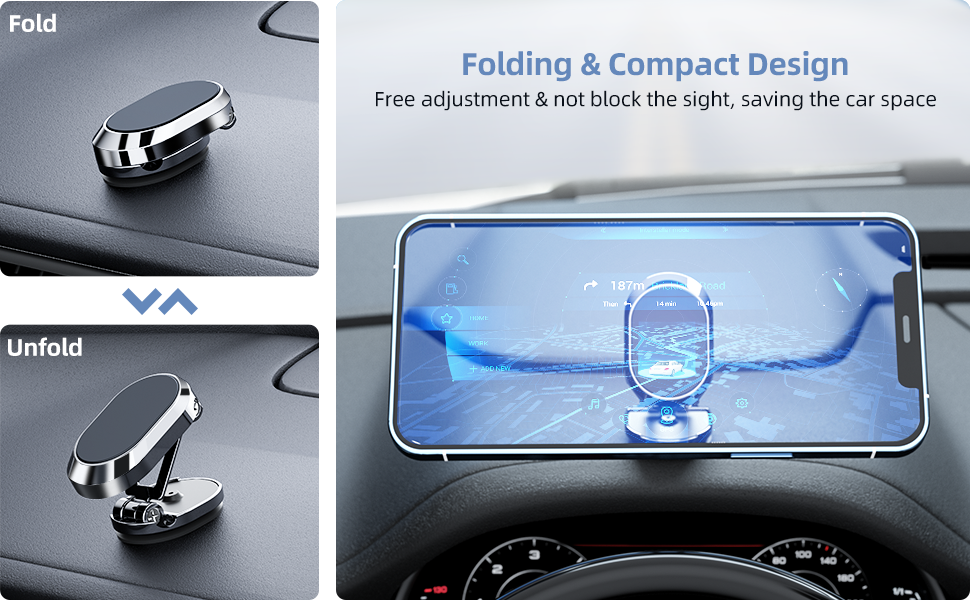 Folding & Compact Design