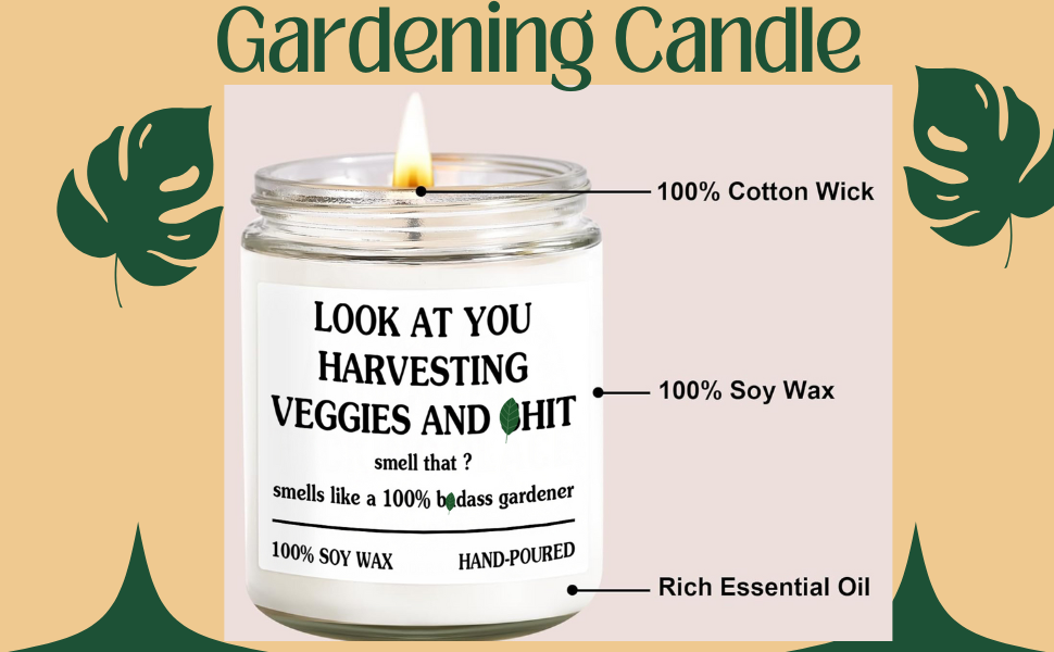 garden candles for outdoor parties and gatherings