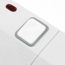 the led light on the back of the car