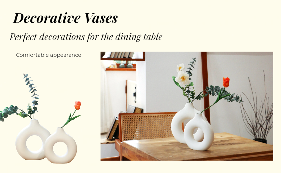 ceramic flower vases