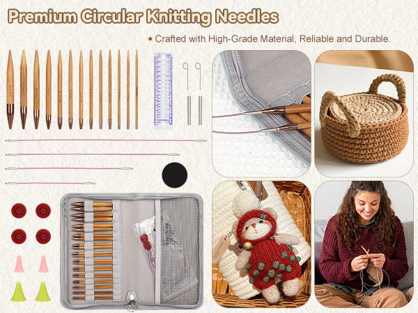 interchangeable circular knitting needles