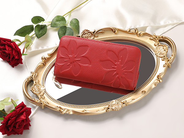 leather wallet for women rfid