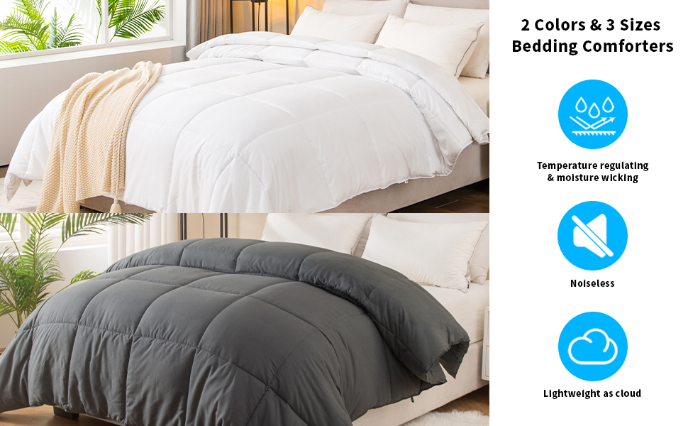 Cambividas King Size Comforter Duvet Insert, All Season