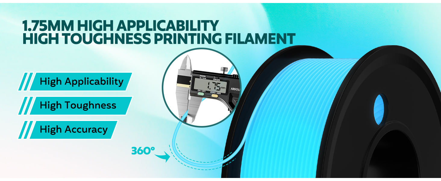 1.75MM High Applicability High Toughness Printing Filament