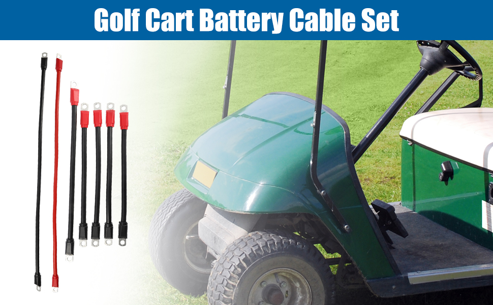 X AUTOHAUX 1 Set Golf Cart Battery Cable for EZGO TXT 1994