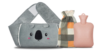 hot water bottle with cover